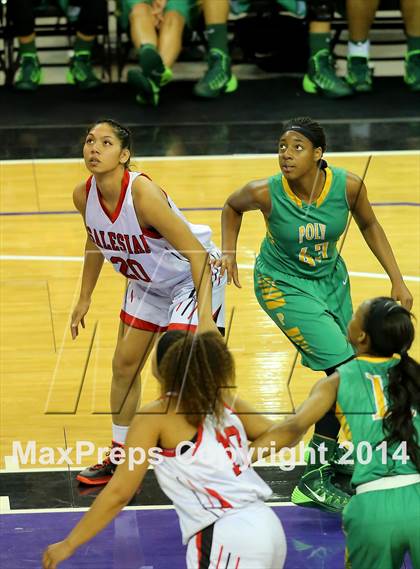 Thumbnail 3 in Salesian vs Long Beach Poly (CIF State Open Division Final) photogallery.