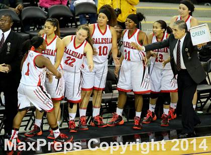Thumbnail 3 in Salesian vs Long Beach Poly (CIF State Open Division Final) photogallery.
