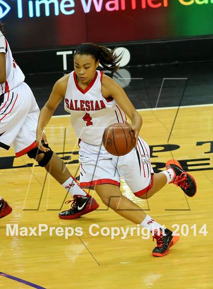 Thumbnail 3 in Salesian vs Long Beach Poly (CIF State Open Division Final) photogallery.