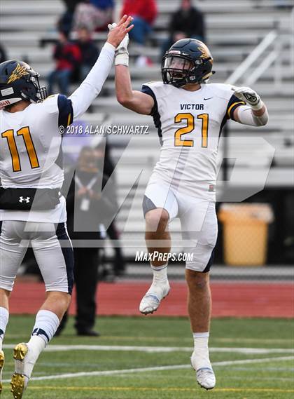 Thumbnail 2 in Canandaigua Academy vs. Victor photogallery.
