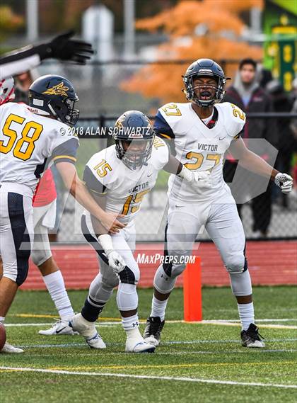 Thumbnail 1 in Canandaigua Academy vs. Victor photogallery.