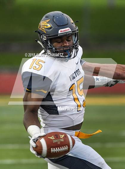 Thumbnail 3 in Canandaigua Academy vs. Victor photogallery.