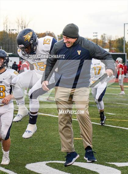 Thumbnail 1 in Canandaigua Academy vs. Victor photogallery.