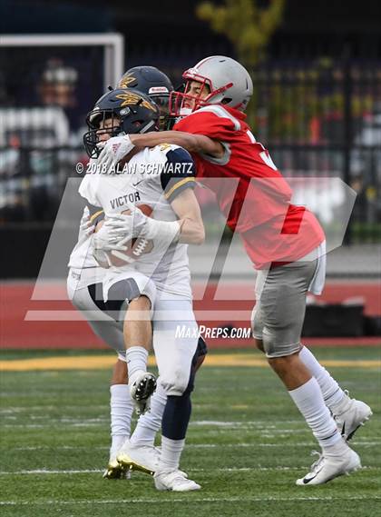 Thumbnail 3 in Canandaigua Academy vs. Victor photogallery.