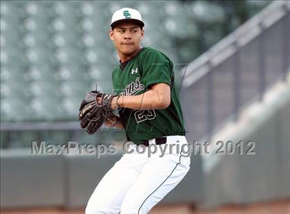 Thumbnail 2 in Midland vs. Southlake Carroll (Rock Hardball Classic) photogallery.