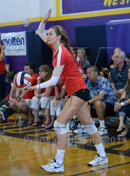 Thumbnail 3 in Dana Hills vs. Orange Lutheran (Durango Fall Classic) photogallery.