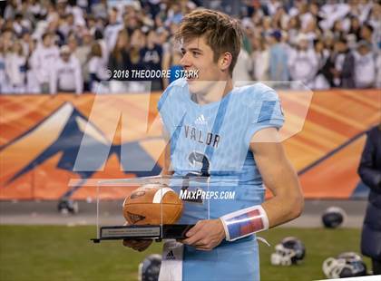 Thumbnail 3 in Cherry Creek vs. Valor Christian (CHSAA 5A Final) photogallery.