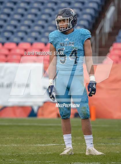 Thumbnail 1 in Cherry Creek vs. Valor Christian (CHSAA 5A Final) photogallery.