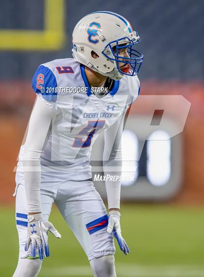 Thumbnail 2 in Cherry Creek vs. Valor Christian (CHSAA 5A Final) photogallery.