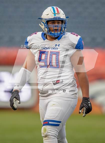 Thumbnail 3 in Cherry Creek vs. Valor Christian (CHSAA 5A Final) photogallery.