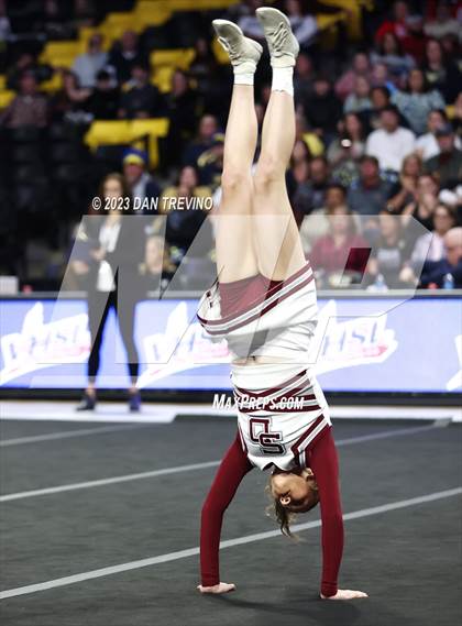 Thumbnail 1 in VHSL State Cheer Competition (Class 2) photogallery.