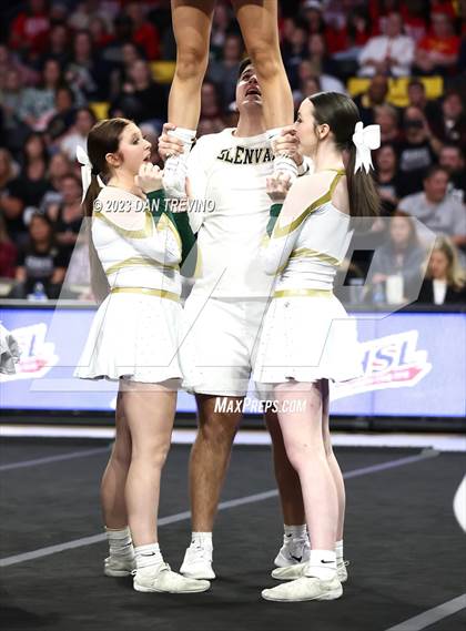 Thumbnail 2 in VHSL State Cheer Competition (Class 2) photogallery.