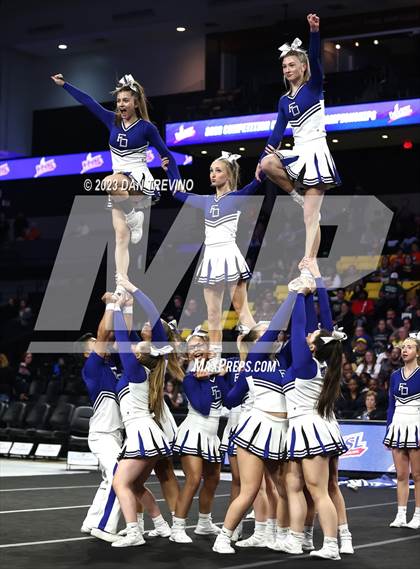 Thumbnail 3 in VHSL State Cheer Competition (Class 2) photogallery.