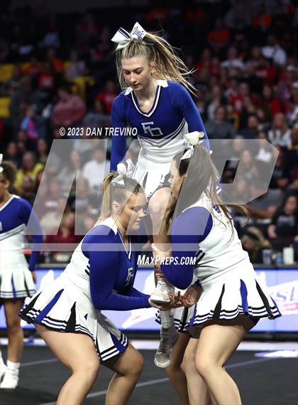 Thumbnail 3 in VHSL State Cheer Competition (Class 2) photogallery.