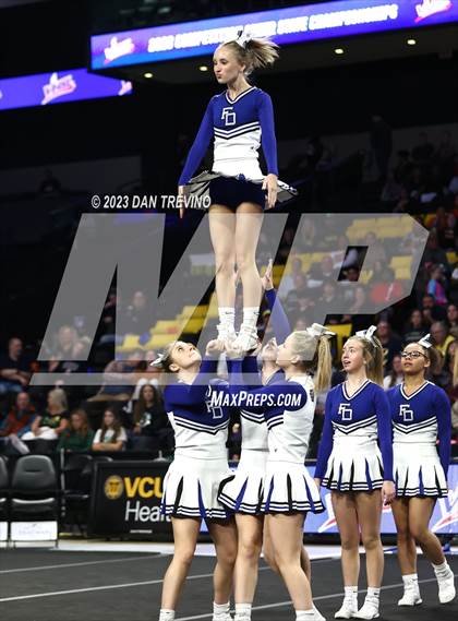 Thumbnail 2 in VHSL State Cheer Competition (Class 2) photogallery.