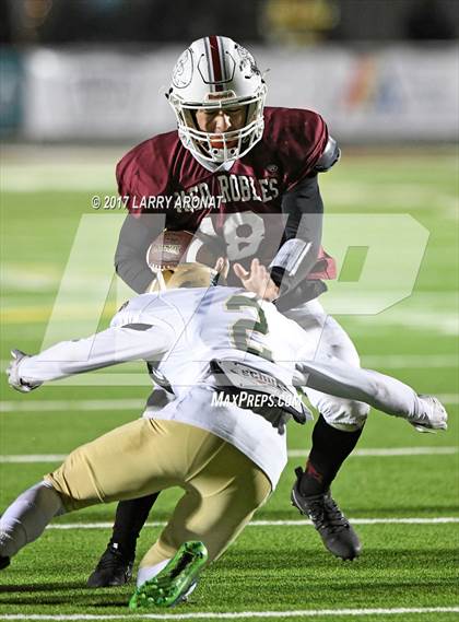 Thumbnail 1 in Damien @ Paso Robles (CIF SS D4 Round 1 Playoff) photogallery.