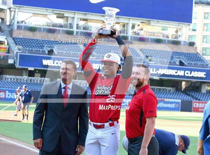 Thumbnail 2 in Perfect Game All-American Classic (East vs. West) photogallery.