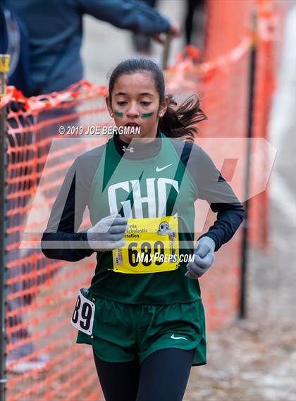 Thumbnail 1 in CIF State Cross Country Championships (Girls D1 Race) photogallery.