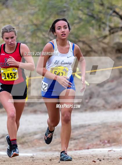 Thumbnail 3 in CIF State Cross Country Championships (Girls D1 Race) photogallery.