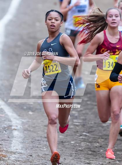 Thumbnail 3 in CIF State Cross Country Championships (Girls D1 Race) photogallery.