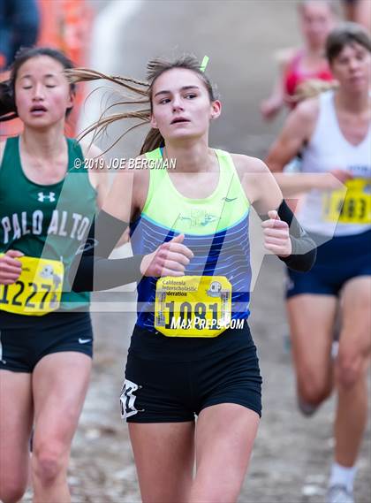 Thumbnail 2 in CIF State Cross Country Championships (Girls D1 Race) photogallery.