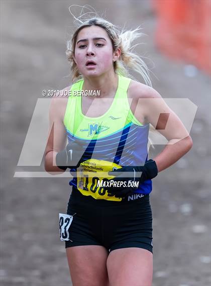 Thumbnail 3 in CIF State Cross Country Championships (Girls D1 Race) photogallery.