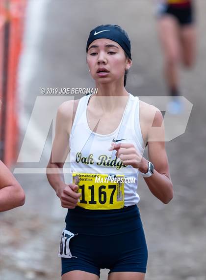 Thumbnail 3 in CIF State Cross Country Championships (Girls D1 Race) photogallery.