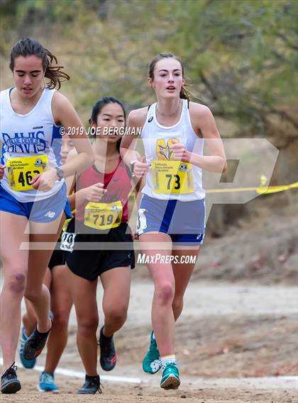 Thumbnail 3 in CIF State Cross Country Championships (Girls D1 Race) photogallery.