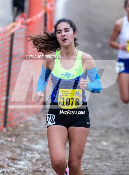 Thumbnail 2 in CIF State Cross Country Championships (Girls D1 Race) photogallery.
