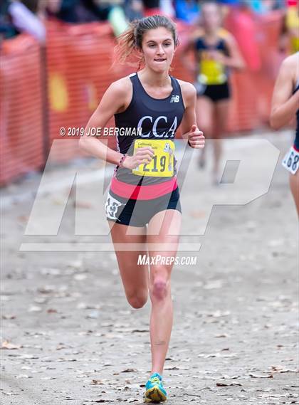 Thumbnail 3 in CIF State Cross Country Championships (Girls D1 Race) photogallery.