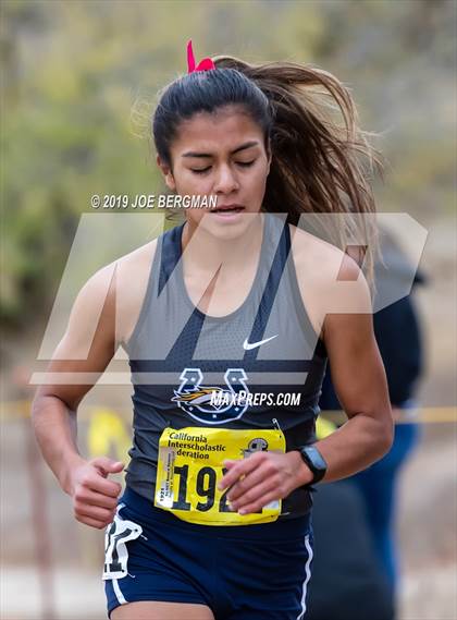 Thumbnail 1 in CIF State Cross Country Championships (Girls D1 Race) photogallery.