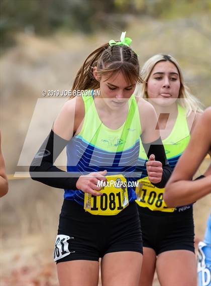 Thumbnail 3 in CIF State Cross Country Championships (Girls D1 Race) photogallery.