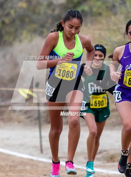 Thumbnail 2 in CIF State Cross Country Championships (Girls D1 Race) photogallery.