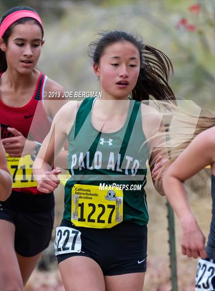 Thumbnail 3 in CIF State Cross Country Championships (Girls D1 Race) photogallery.