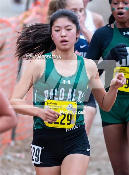 Thumbnail 3 in CIF State Cross Country Championships (Girls D1 Race) photogallery.
