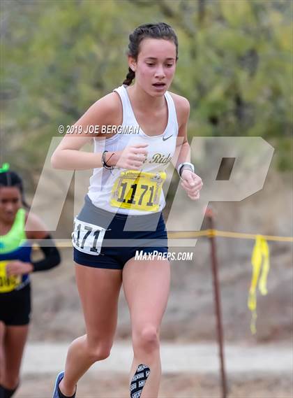 Thumbnail 1 in CIF State Cross Country Championships (Girls D1 Race) photogallery.