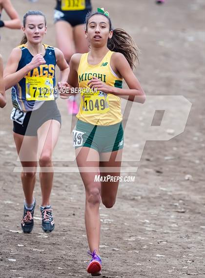 Thumbnail 1 in CIF State Cross Country Championships (Girls D1 Race) photogallery.