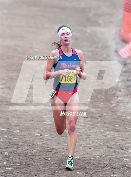 Thumbnail 1 in CIF State Cross Country Championships (Girls D1 Race) photogallery.