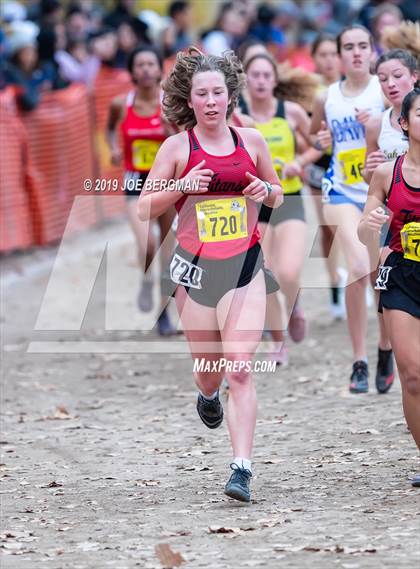 Thumbnail 3 in CIF State Cross Country Championships (Girls D1 Race) photogallery.