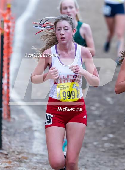 Thumbnail 3 in CIF State Cross Country Championships (Girls D1 Race) photogallery.