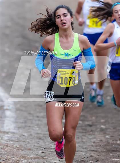 Thumbnail 3 in CIF State Cross Country Championships (Girls D1 Race) photogallery.