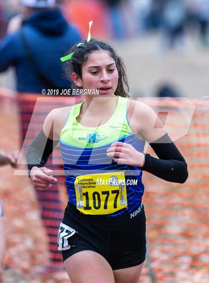 Thumbnail 3 in CIF State Cross Country Championships (Girls D1 Race) photogallery.
