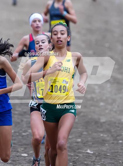 Thumbnail 3 in CIF State Cross Country Championships (Girls D1 Race) photogallery.