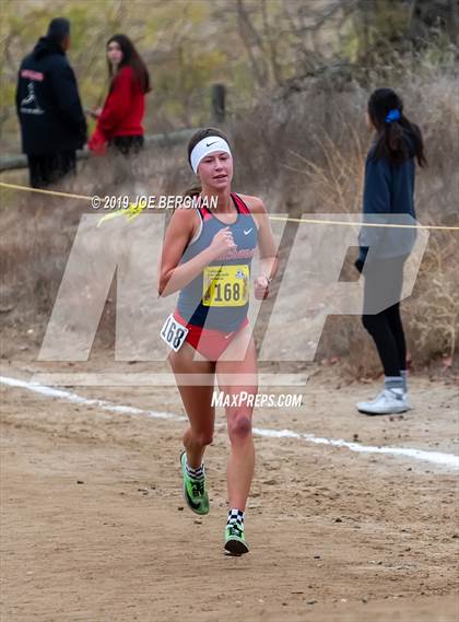 Thumbnail 2 in CIF State Cross Country Championships (Girls D1 Race) photogallery.