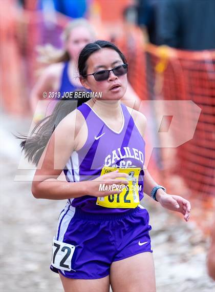 Thumbnail 3 in CIF State Cross Country Championships (Girls D1 Race) photogallery.