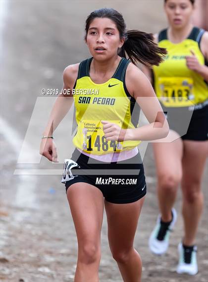 Thumbnail 1 in CIF State Cross Country Championships (Girls D1 Race) photogallery.