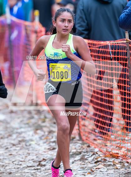 Thumbnail 2 in CIF State Cross Country Championships (Girls D1 Race) photogallery.