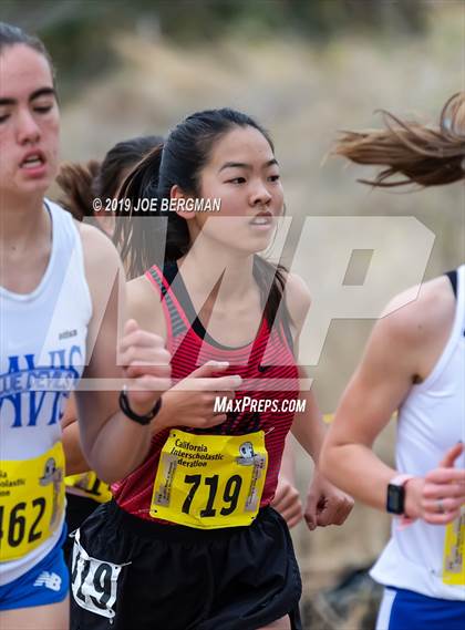 Thumbnail 2 in CIF State Cross Country Championships (Girls D1 Race) photogallery.
