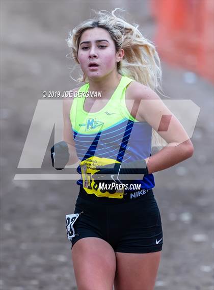Thumbnail 2 in CIF State Cross Country Championships (Girls D1 Race) photogallery.