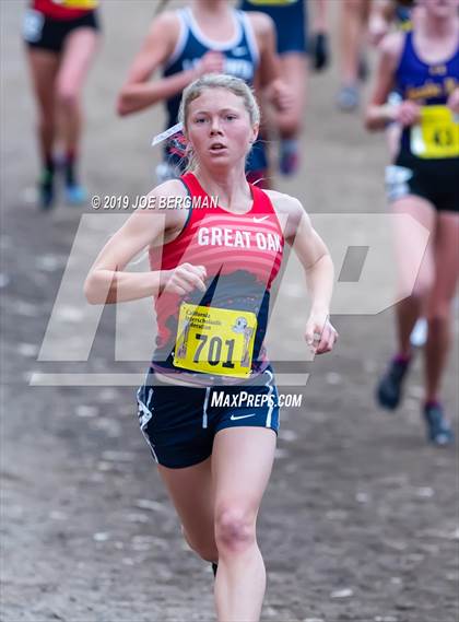 Thumbnail 3 in CIF State Cross Country Championships (Girls D1 Race) photogallery.